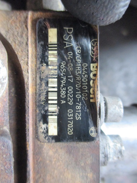 фото №10, Насос паливна рейка  peugeot 407 1.6 hdi 04-08r