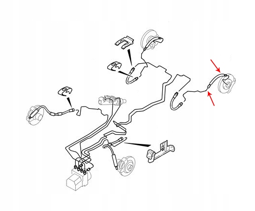 фото №6, Шланг гальмівний peugeot 307 308 лівий зад оригінал