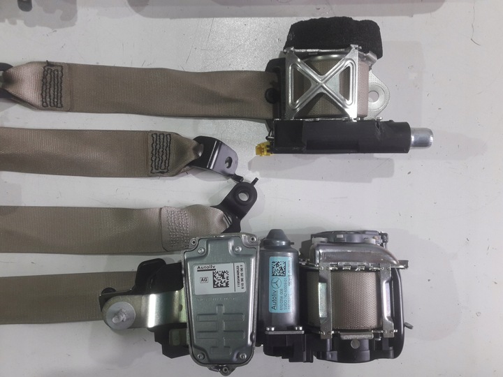 фото №5, Mercedes w212 панель консоль подушка безпеки подушки ремені оригінал демонтаж