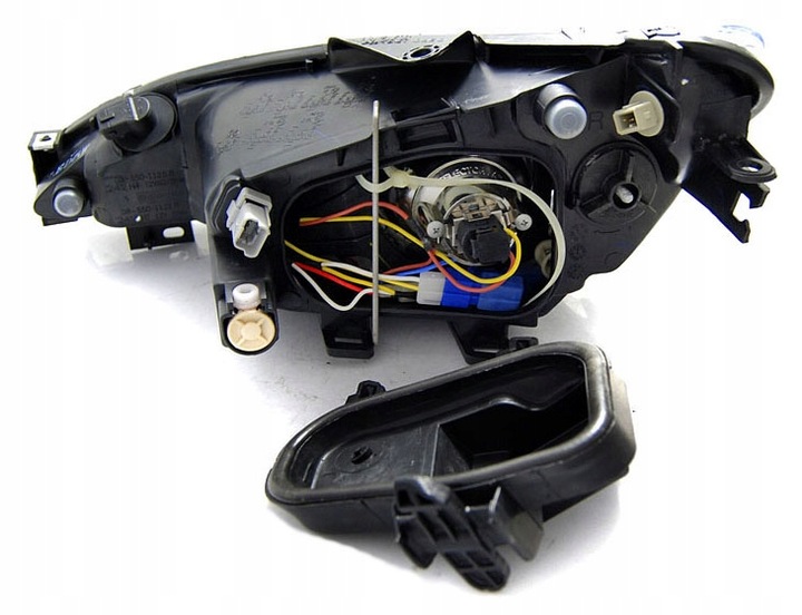 фото №3, Peugeot 206 fl 02-12 лампи фари led h7 хром