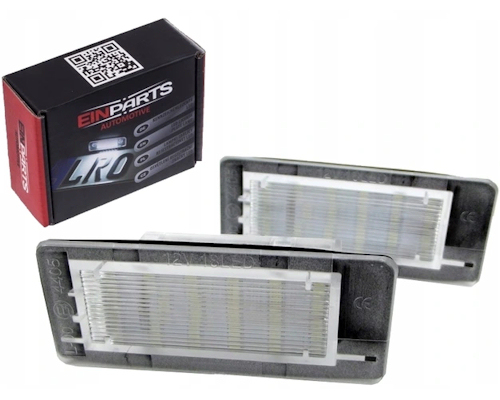 фото №1, Einparts лампочки номерного знака led renault captur fluence