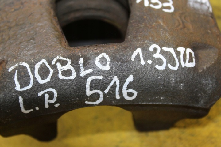 фото №6, Супорт гальмівний лівий перед doblo 1.3 m-jet 282mm