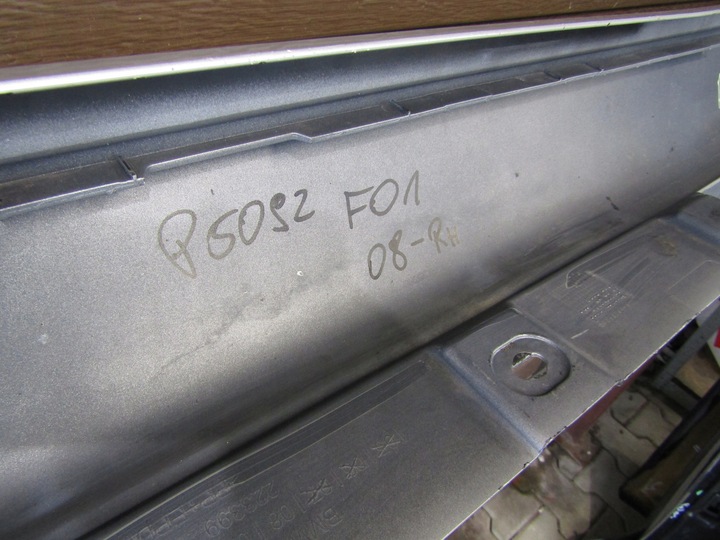 фото №9, Планка пороговая правая bmw 7 f01 08-15 накладка