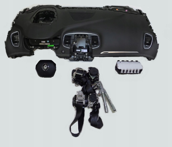 фото №1, Renault scenic iv 4 панель head up подушка безопасности ремни