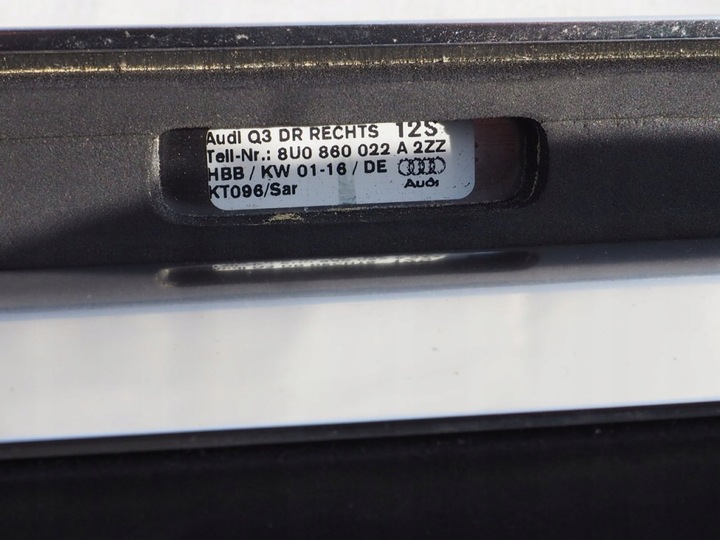 фото №6, Ap рейлинги крышные 8u0860021a 8u0860022a audi q3