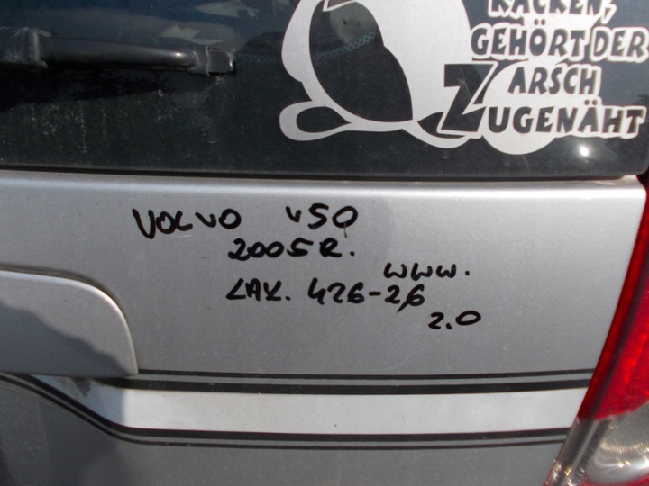 фото №8, Крышка багажника volvo v50 04-12 lak. 426-26 универсал
