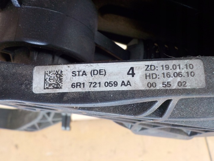 фото №7, Fabia ii рестайлінг 1.6tdi педаль зчеплення 6r1721059aa