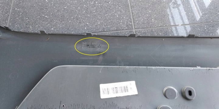 фото №5, Toyota aygo ii 2014- накладка бампера зад 52151-0h020