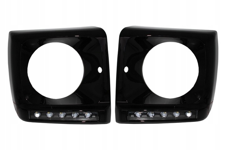 фото №1, Рамки захисні накладки led mercedes g клас w463 461 amg bb