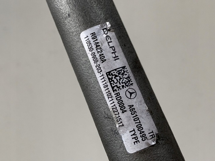 фото №3, Планка вприскувальний sprinter vito w639 906 a6510700495 6510700495