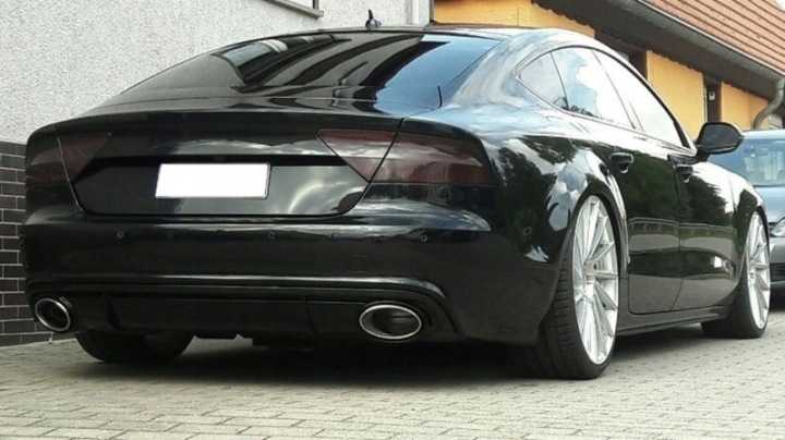 фото №11, Диффузор бампера заднего audi a7 14-17 вид rs7