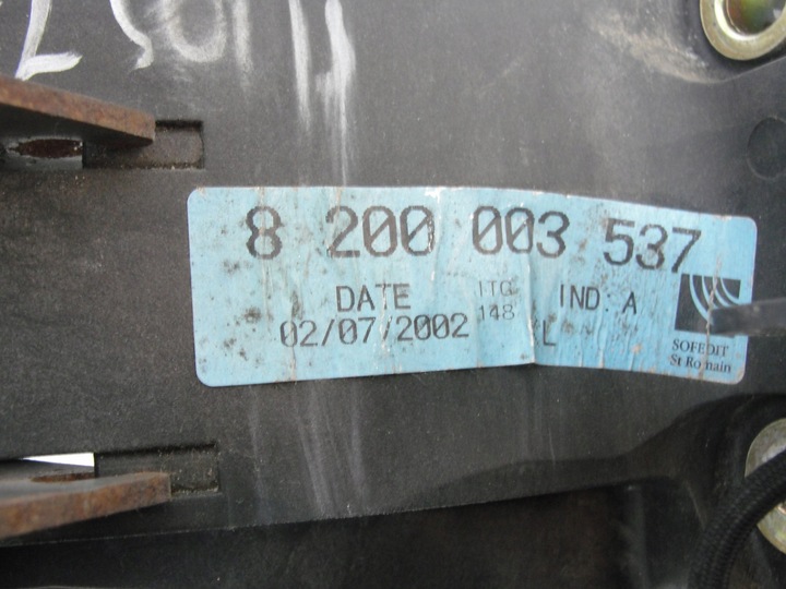 фото №3, Педаль гальма renault vel satis 02-09 8200003537