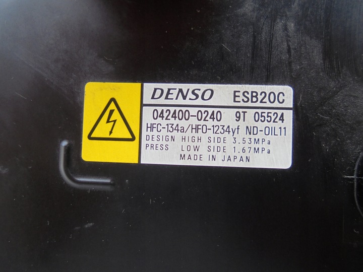 фото №7, Toyota c-hr компрессор компрессор кондиционера 042400-0240