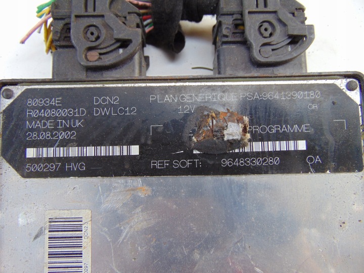 фото №3, Комп'ютер r04080031d 9641390180 9648330280 citroen