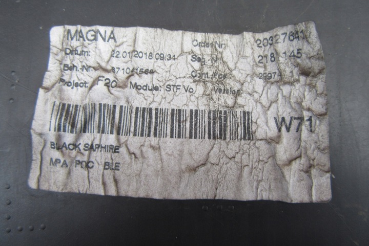 фото №13, Бампер переднее bmw 1 f20 рестайлинг м-пакет 15-