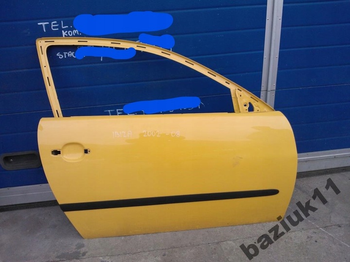 фото №1, Дверь seat ibiza 2002-2008 правые