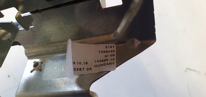 фото №9, Крепление ролеты правые 7268030 bmw seria 3 f31 12-