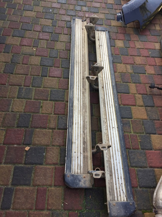 фото №1, Mitsubishi l200 -2006 пороги градуси поріг градус