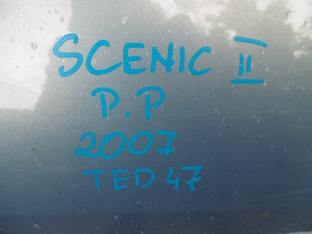 фото №7, Renault scenic ii дверь правая передние ted 47