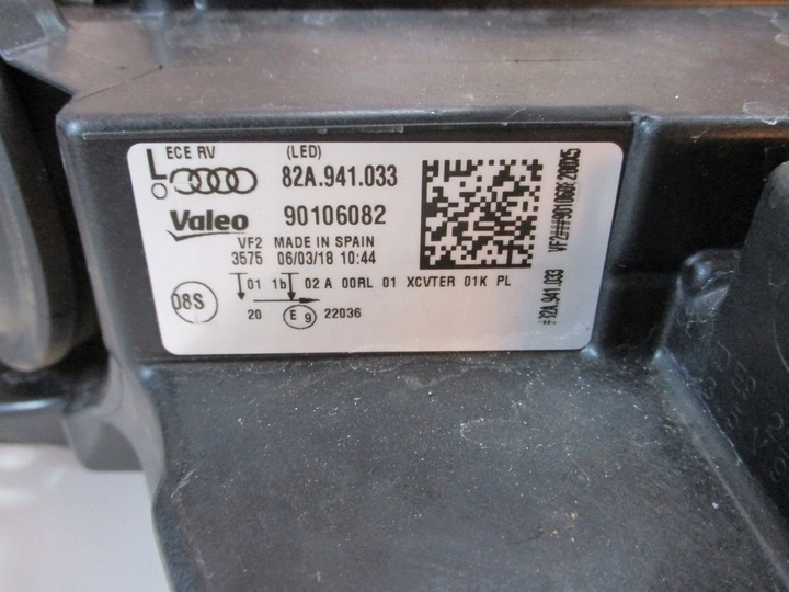фото №7, Лампа audi a1 82a 18r полный led 82a941034 правая
