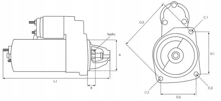 фото №11, Стартер as-pl m1t72481 zc m1t74583 m3t38981