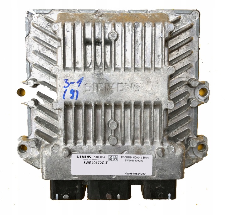 фото №1, Ecu citroen jumper 3.0hdi 5ws40172c-t 9655939080