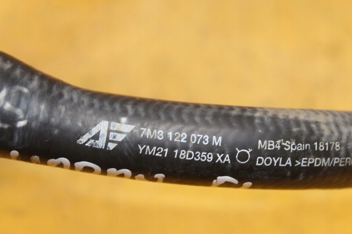 фото №5, Шланг води vw sharan 1.9 tdi 7m3122073m