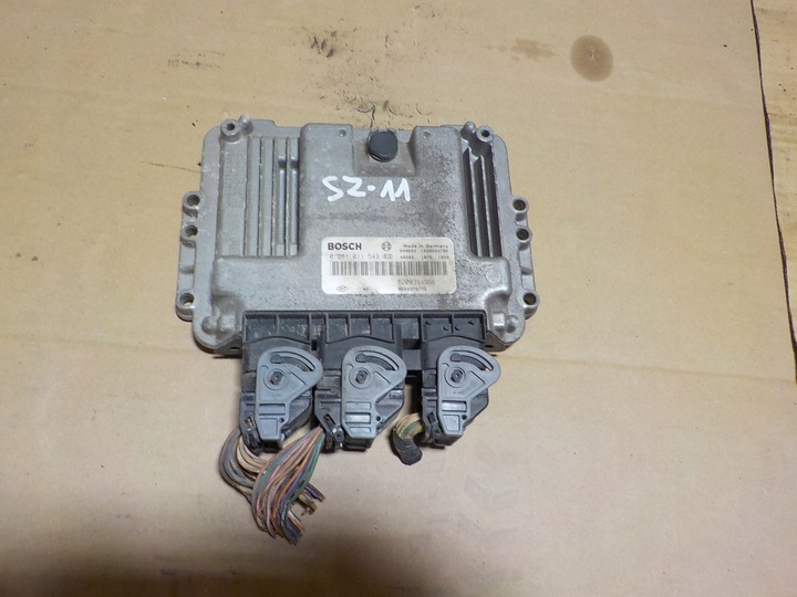 фото №1, Scenic ii 1.9 dci компьютер двигателя 0281011549