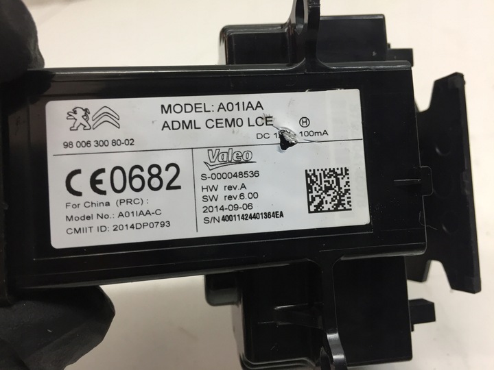 фото №3, Citroen c4 picasso ii grand замок запалювання 9800630080