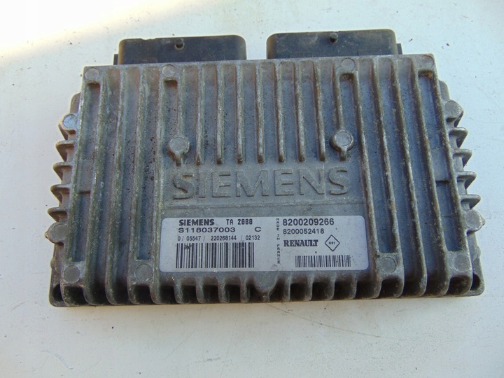 фото №1, Комп'ютер s118037003c 8200209266 8200052418 renault