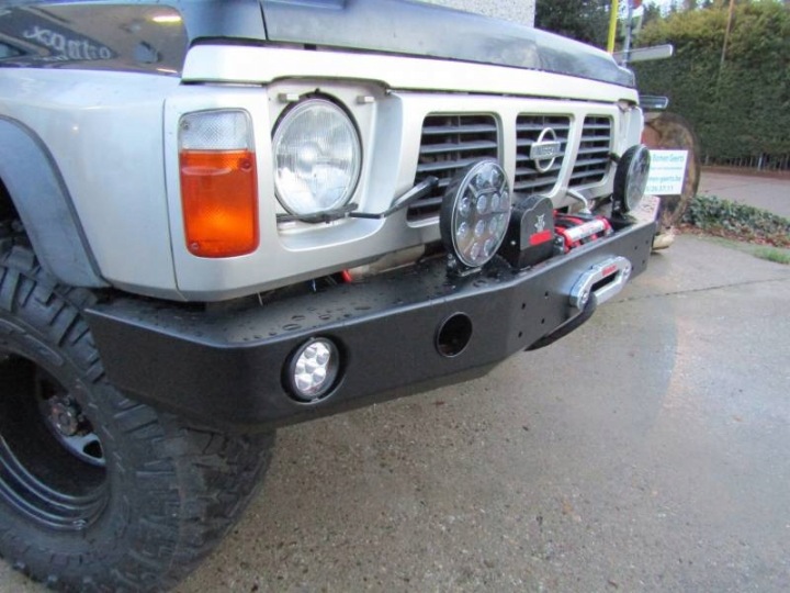 фото №11, Бампер перед nissan patrol y60 стальной плита