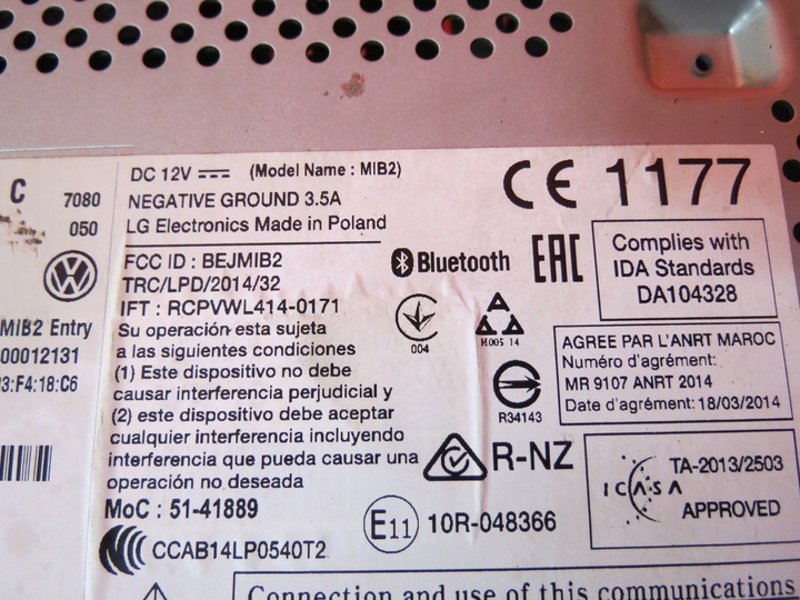 фото №5, Volkswagen polo v 5 6c радио медиа 6c0035888c