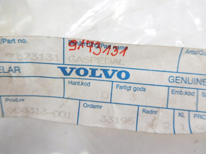 фото №7, Педаль газу volvo s70 v70 9173131 оригінал