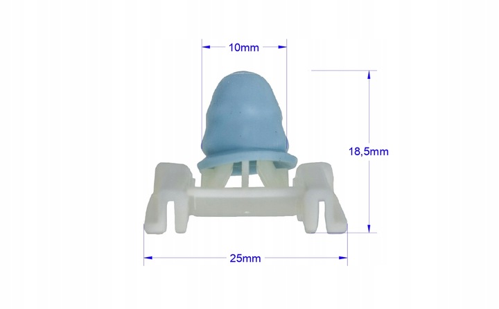 фото №2, Клипса планки пороговой 3b0853576 vw passat b5