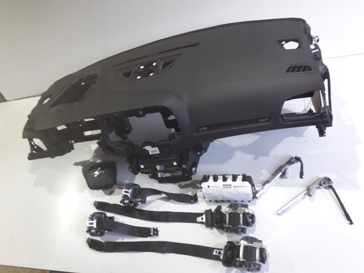 фото №6, Renault megane 4 iv панель консоль подушка безпеки подушки ремені оригінал демонтаж