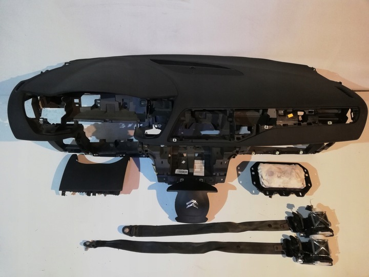 фото №1, Citroen c5 панель консоль подушка безпеки подушки ремені оригінал демонтаж