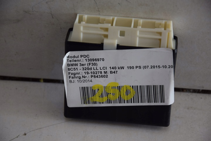 фото №1, Блок управления модуль pdc bmw 3 f30 6871241