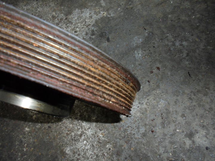 фото №2, Колесо главные ременное na wał коленчатый scania