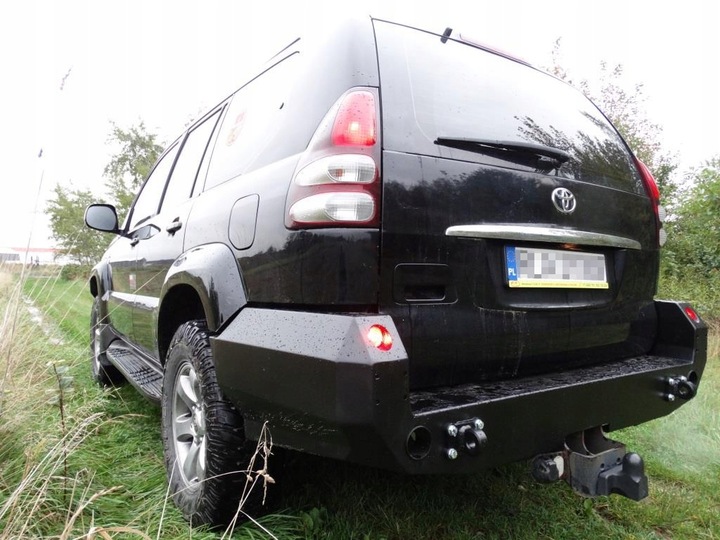 фото №9, Бампер зад задній toyota land cruiser 120 сталевий