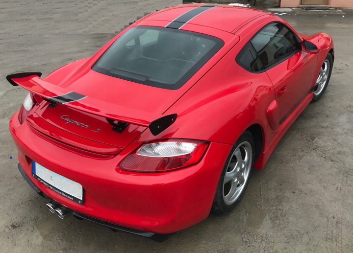 фото №8, Cayman 987 комплект обвісу бампери пороги спойлер gt4+