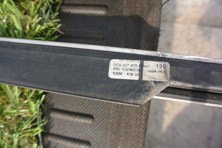 фото №7, Планка накладка хром двері перед зад passat cc