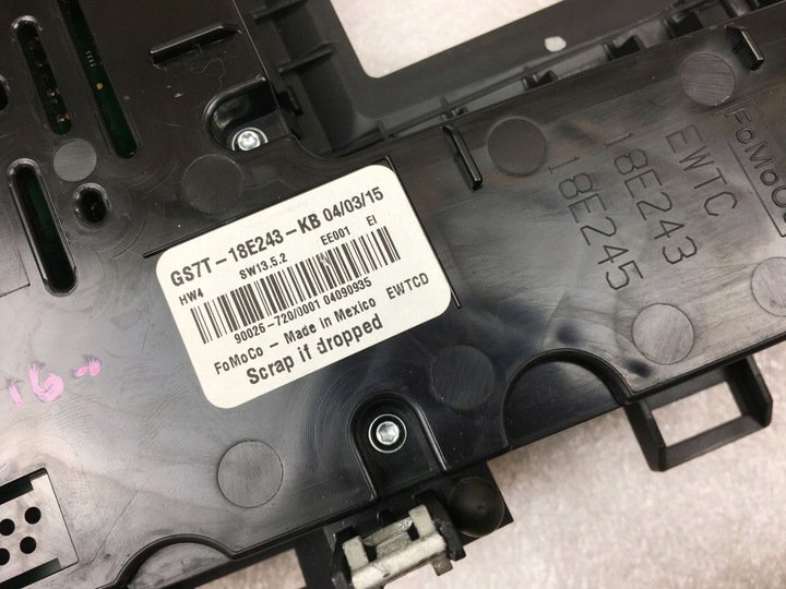 фото №9, Ford fusion 13- панель кондиционера радио usa gs7t-18e243-kb