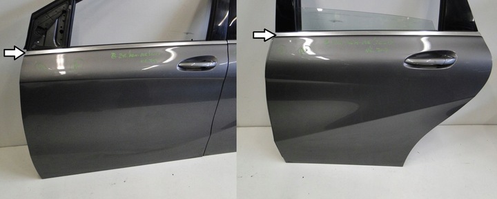 фото №1, Mercedes b клас w246 рестайлінг планка ліва при скло