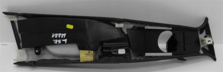 фото №6, Защита обшивка стойка левая w221 чёрная алькантара