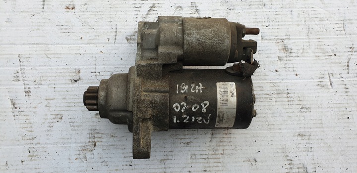 фото №1, Стартер 1.2 12v polo ibiza fabia 02- 0001120400