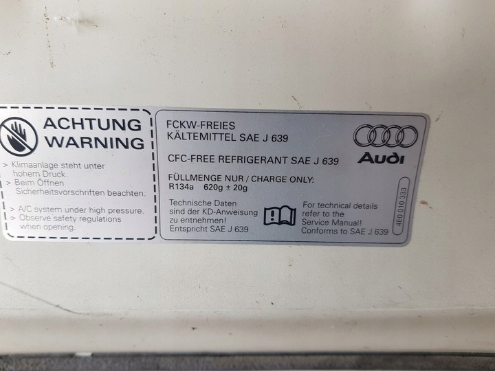 фото №9, Капот крышка двигателя audi a8 d3 02-