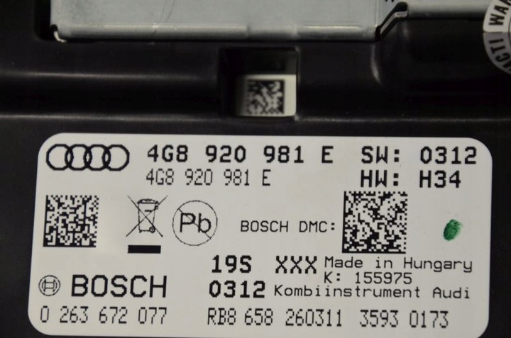 фото №5, Audi a6 4g спидометр приборы 4g8920981e