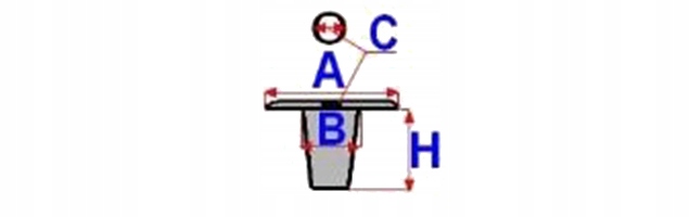 фото №2, Кліпса втулка планки порога mercedes w210 w220