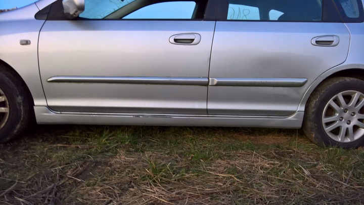 фото №1, Накладка пороговая порог honda civic vii левая nh623m