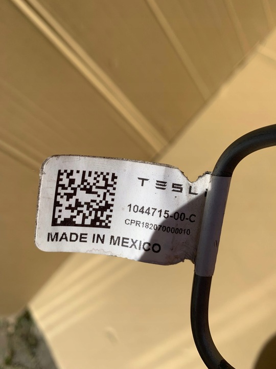 фото №4, Tesla модель 3 шланг гальмівний шланг 1044715-00-c